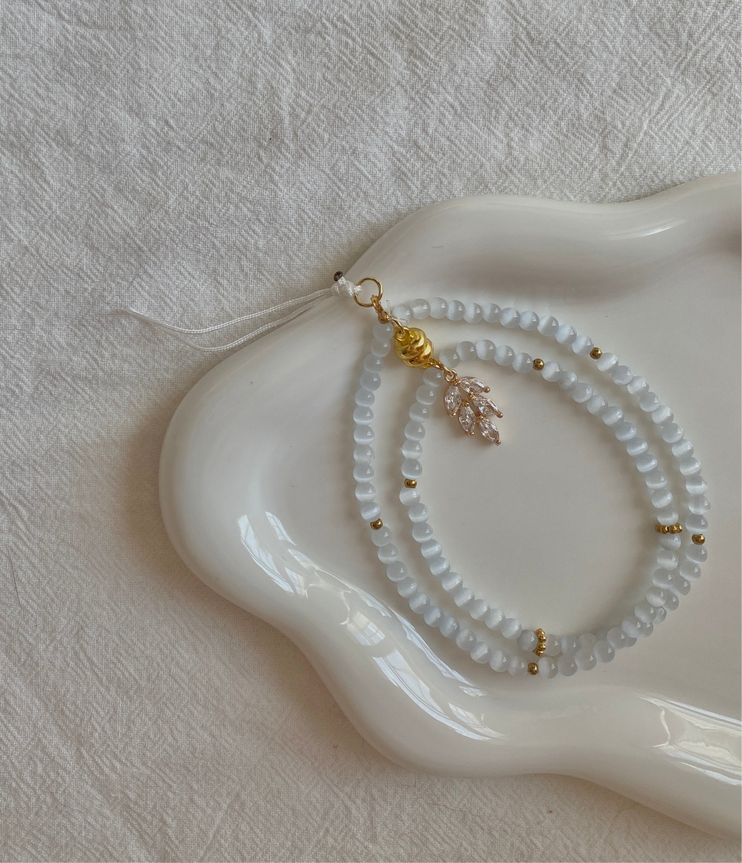 Dhikrop 99 perles - Blanc
