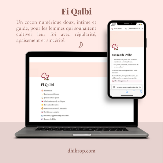 Fil Qalbi - Template Notion